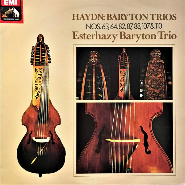 Haydn, Esterhazy Baryton Trio – Baryton Trios Nos. 63, 64, 82, 87, 88, 107 & 110 LP
