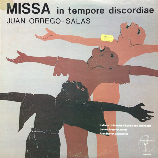 Juan Orrego~Salas – Missa In Tempore Discordiae LP