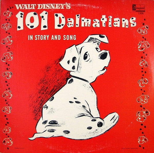 Walt Disney - 101 Dalmatians In Story And Song LP