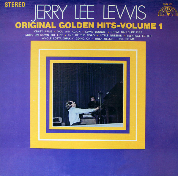 Jerry Lee Lewis – Original Golden Hits - Volume 1 LP