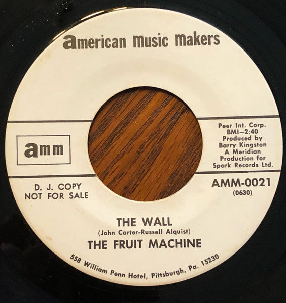 The Fruit Machine - The Wall (Promo) 7"