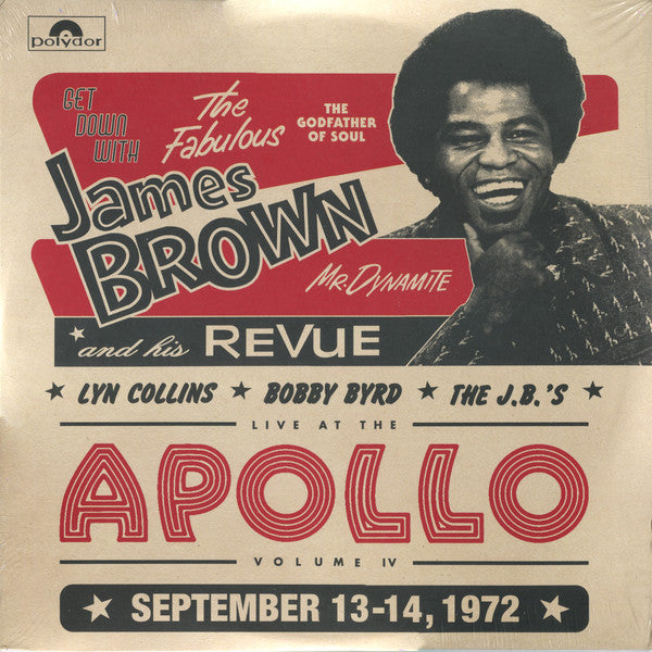 James Brown - Get Down With James Brown Live At The Apollo Vol. IV LP