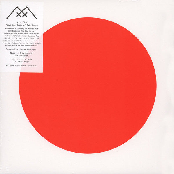 Xiu Xiu – Plays The Music Of Twin Peaks (Blue and Red) 2LP