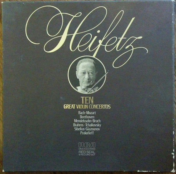 Various – Ten Great Violin Concertos 6LP Boxset