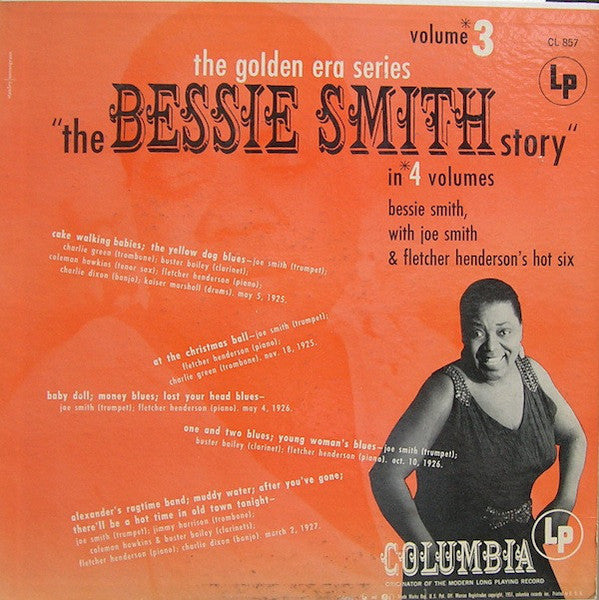 Bessie Smith – The Bessie Smith Story - Vol 3 LP