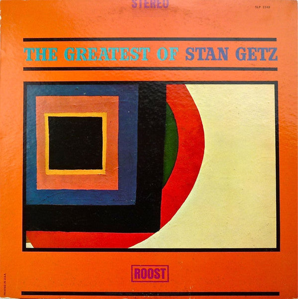 Stan Getz – The Greatest Of Stan Getz LP