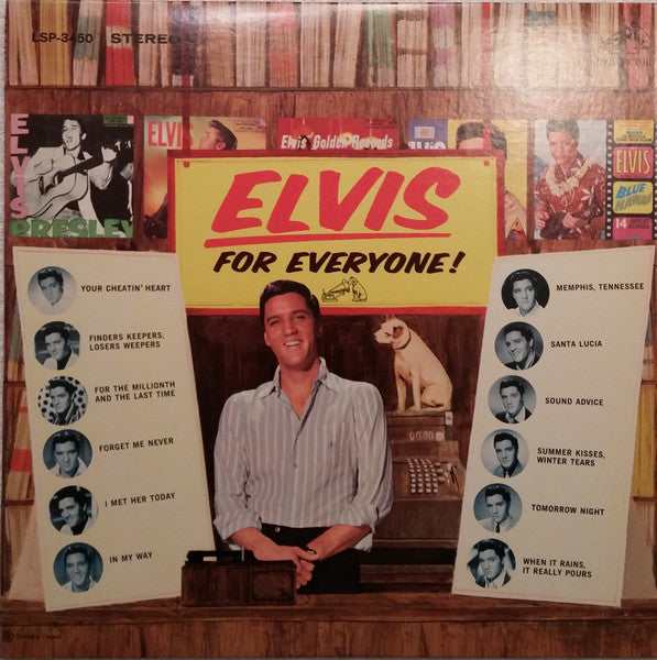 Elvis Presley – Elvis For Everyone! LP