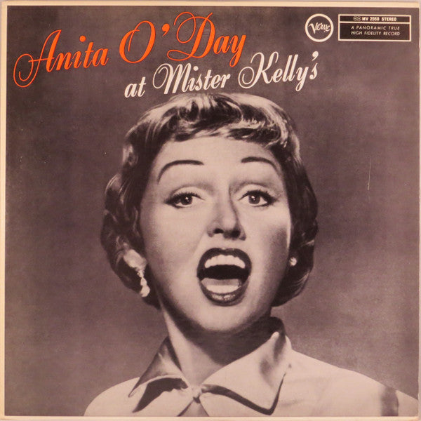 Anita O'Day – At Mister Kelly's (1976 Japan press) LP