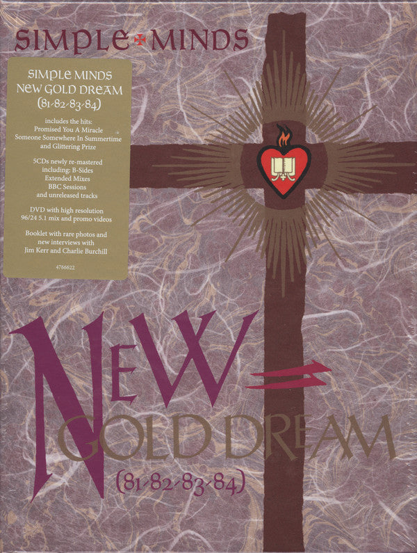 Simple Minds – New Gold Dream (81-82-83-84) CD/DVD Boxset