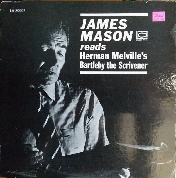 James Mason - Reads Herman Melville's Bartleby The Scrivener LP