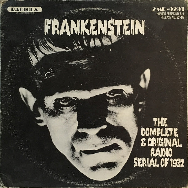 Unknown Artist – Frankenstein: The Complete & Original Radio Serial of 1932 2LP