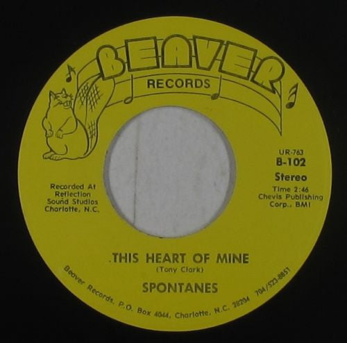 Spontanes, Harley Hogg And The Rockers – This Heart Of Mine / Oldies Medley 7"