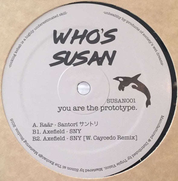 Raär / Axefield - You Are The Prototype 12"