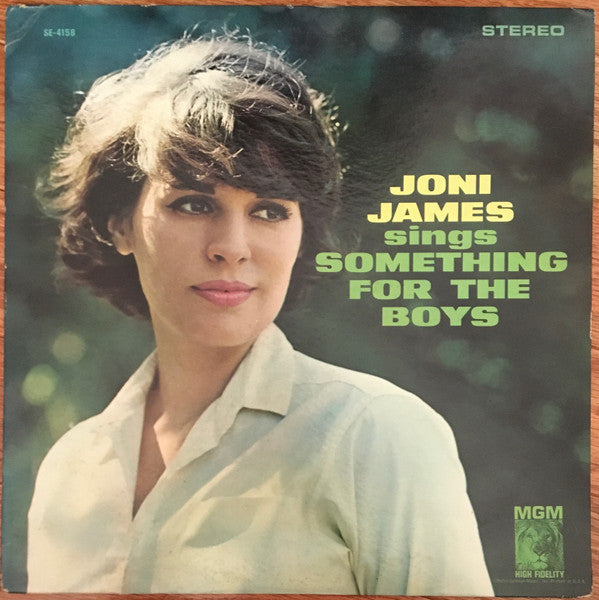 Joni James - Sings Something For The Boys LP