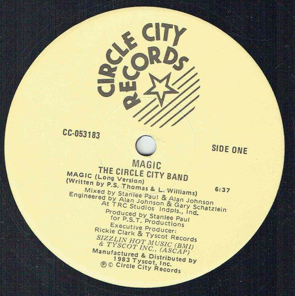 Circle City Band – Magic 12" (yellow labels)
