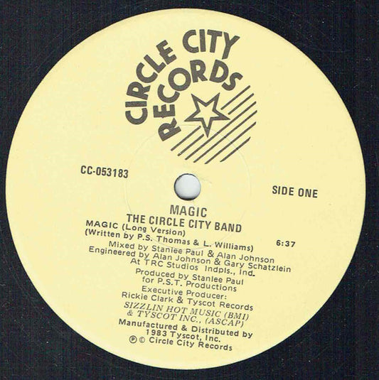 Circle City Band – Magic 12" (yellow labels)