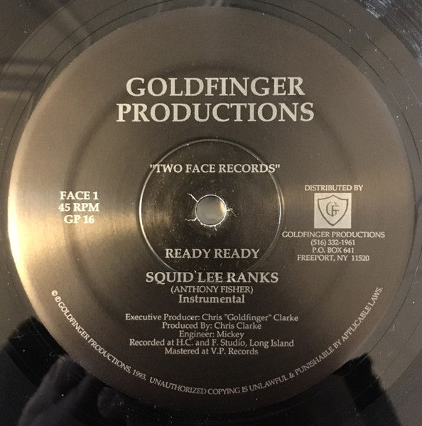 Squid Lee Ranks – Ready Ready / Night Nurse 12"