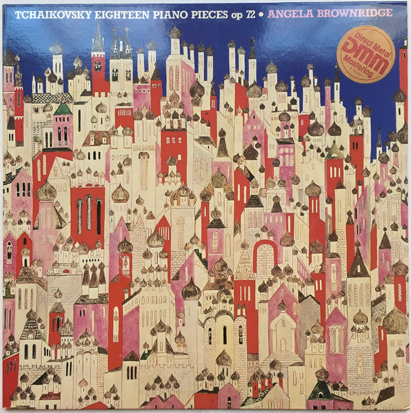 Tchaikovsky / Angela Brownridge - Eighteen Piano Pieces, Op. 72 LP
