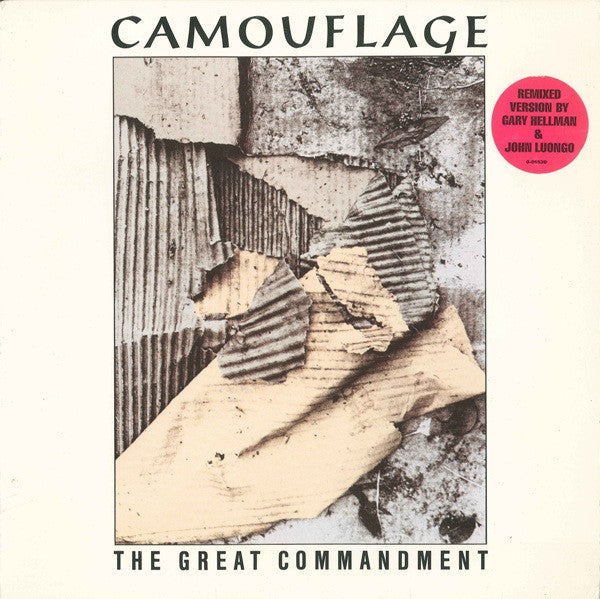 Camouflage - The Great Commandment (Remixed Version) 12"