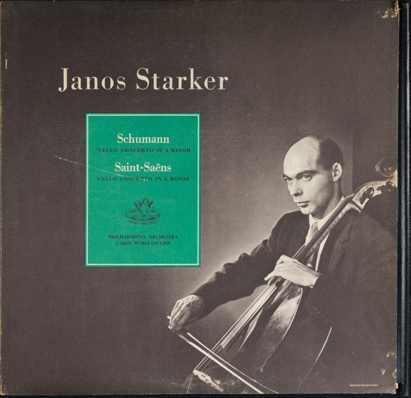 Schumann, Saint-Saens / Janos Starker - Cello Concerto LP