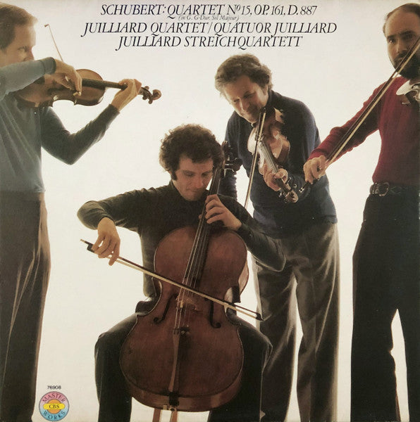 Schubert / Julliard Quartet - Quartet No. 15 in G Major, Op. 161, D. 887 LP