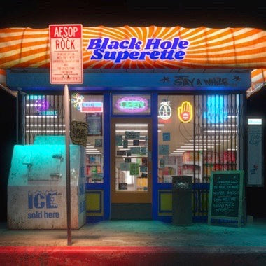 Aesop Rock - Black Hole Superette (black ice vinyl)