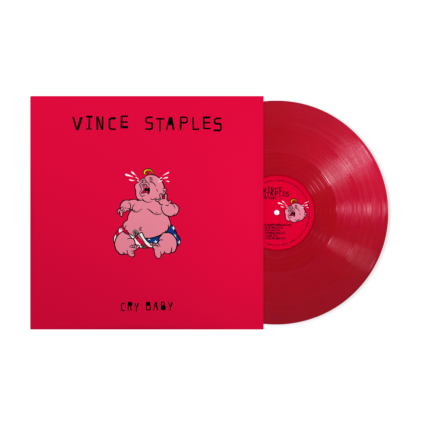 Vince Staples - Cry Baby (red vinyl)