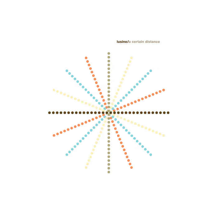 Lusine - A Certain Distance (orange/teal vinyl)