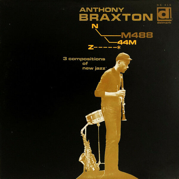 Anthony Braxton – 3 Compositions Of New Jazz (1968 pressing) LP