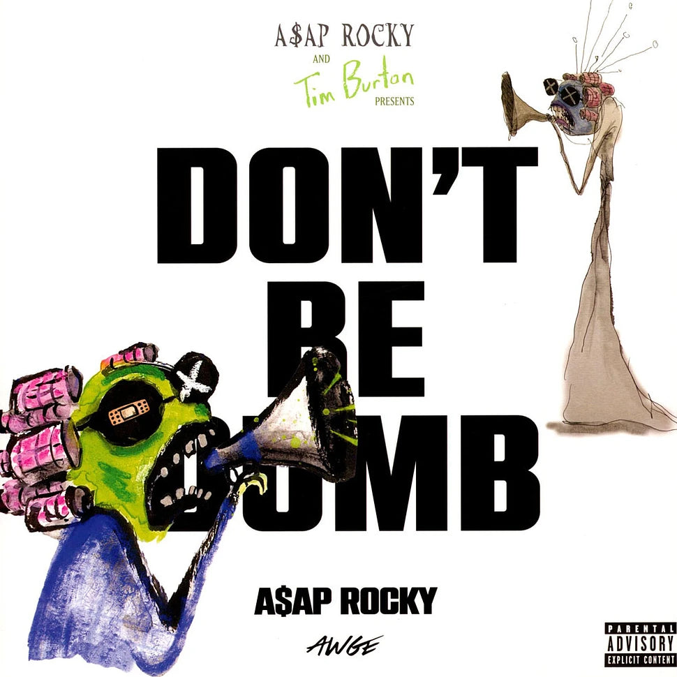 A$AP Rocky - Don't Be Dumb (black & white vinyl) – Strictly A$AP Rocky - Don't Be Dumb (black & white vinyl) – Strictly
