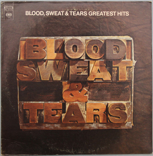 Blood, Sweat & Tears - Greatest Hits LP