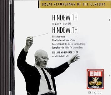 Hindemith - Conducts Hindemith