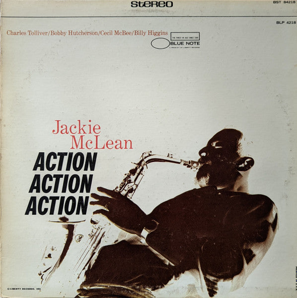 Jackie McLean - Action (1967 Liberty Label Pressing) LP
