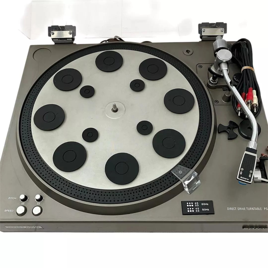 Sony PS-4750 Direct Drive Turntable - Nagaoka MP11 phono cartridge