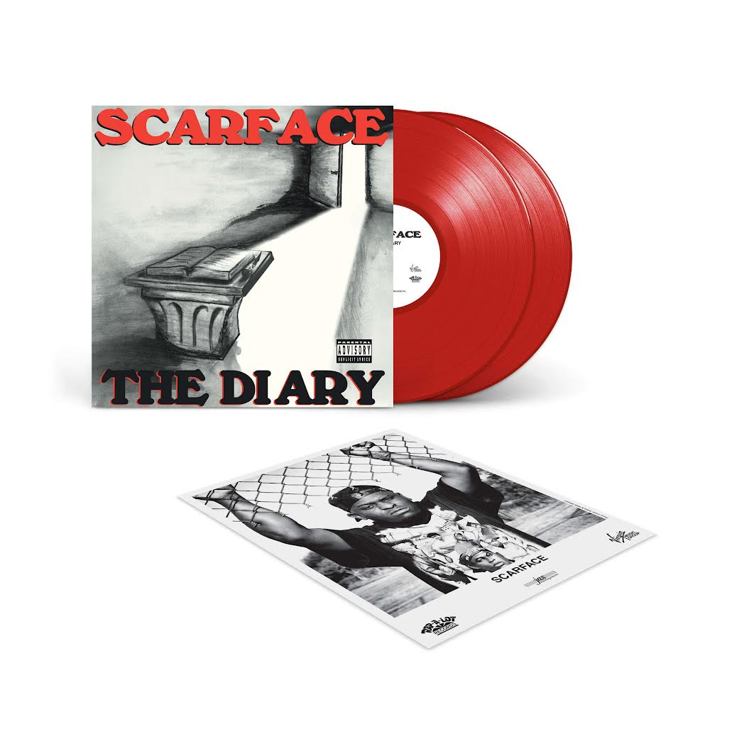 Scarface - The Diary (red vinyl w/glossy insert)