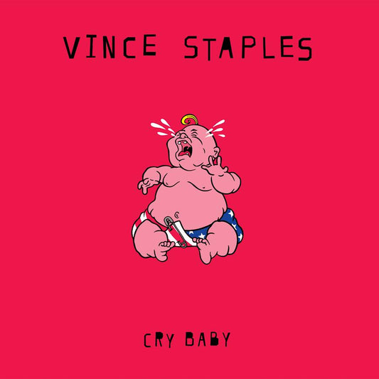 Pre-order: Vince Staples - Cry Baby (red vinyl)