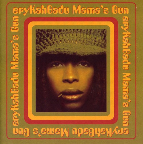 the album cover for Erykah Badu - Mama's Gun [Import]