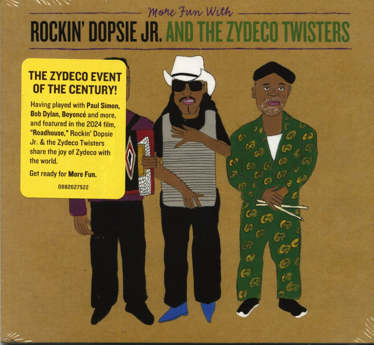 Rockin' Dopsie Jr. & The Zydeco Twisters – More Fun with Rockin' Dopsie Jr. and the Zydeco Twisters