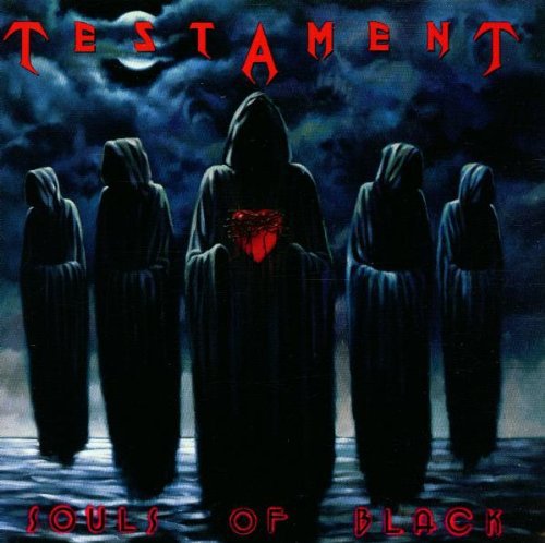 the album cover for Testament - Souls of Black