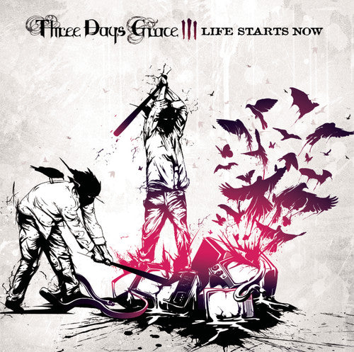 the album cover for Three Days Grace - Life Starts Now