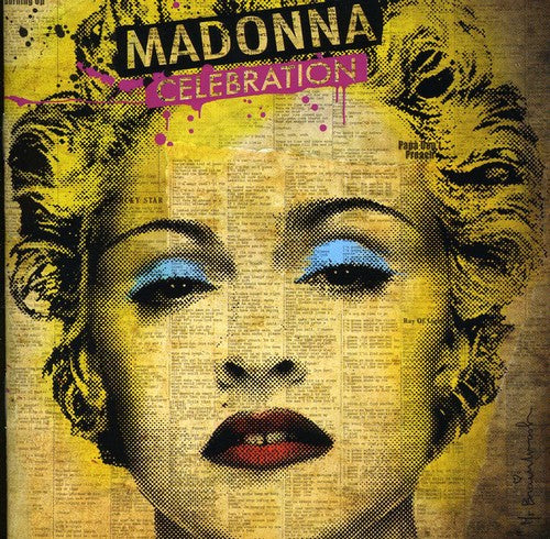 the album cover for Madonna - Celebration