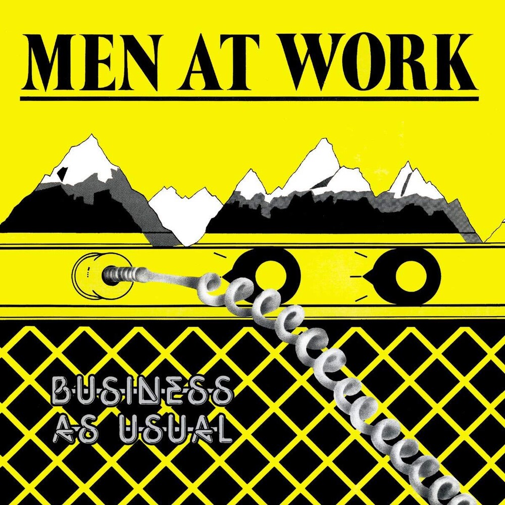 the album cover for Men At Work - Business As Usual [Import]