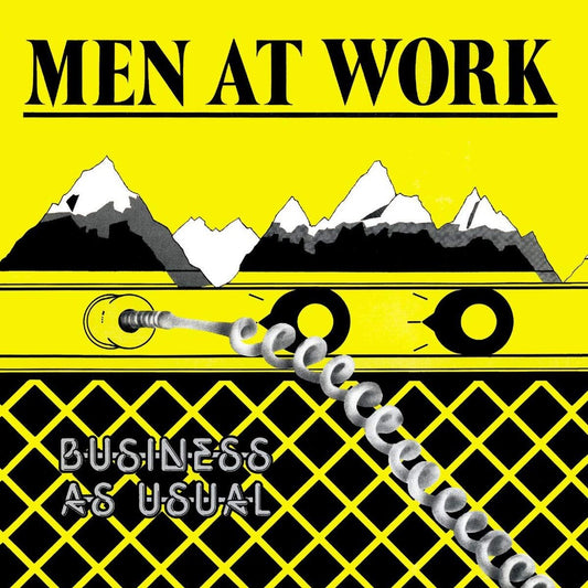 the album cover for Men At Work - Business As Usual [Import]
