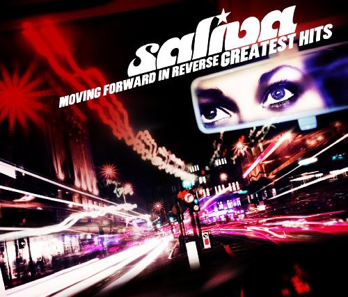 the album cover for Saliva - Moving Forward in Reverse: Greatest Hits