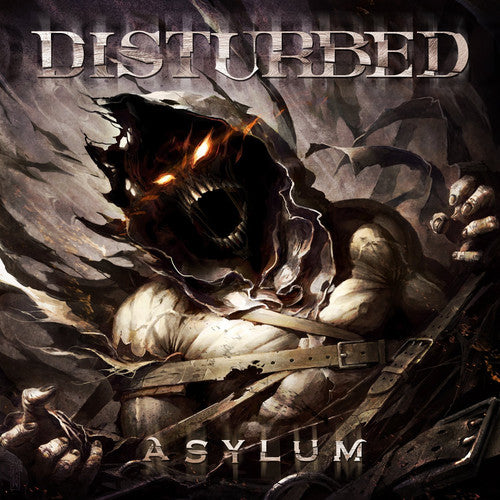 the album cover for Disturbed - Asylum
