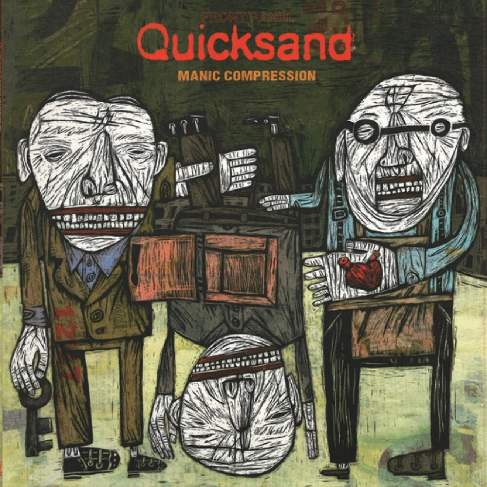 the album cover for Quicksand - Manic Compression [Limited Edition LP]