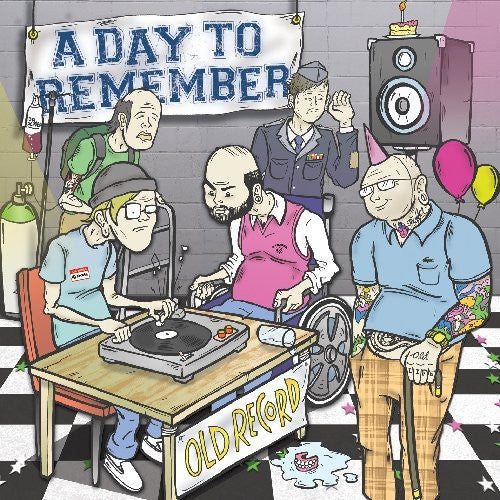 the album cover for A Day To Remember - Old Record
