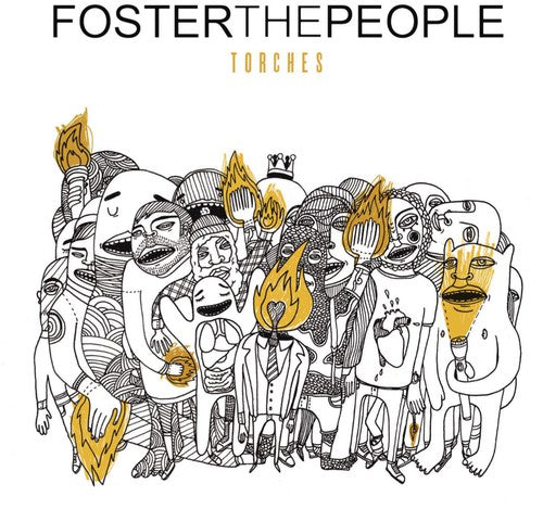 the album cover for Foster The People - Torches