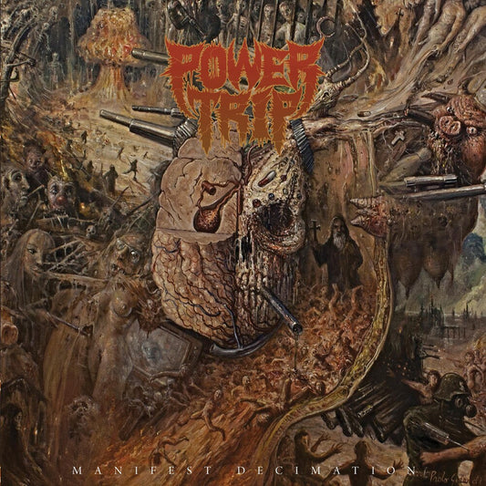 the album cover for Power Trip - Manifest Decimation