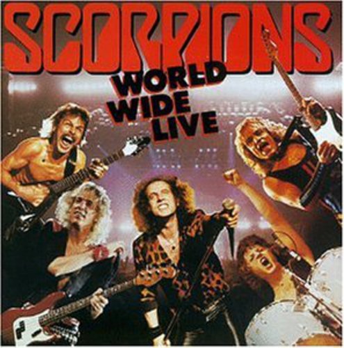 the album cover for Scorpions - World Wide Live (remastered)